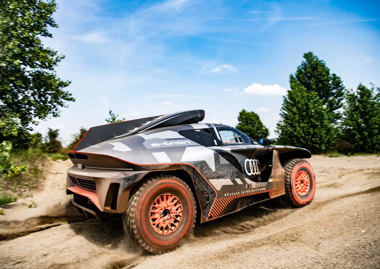 Fremtidens tech testes ved Dakar Rally