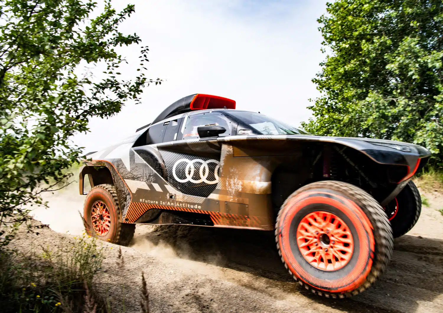Fremtidens tech testes ved Dakar Rally