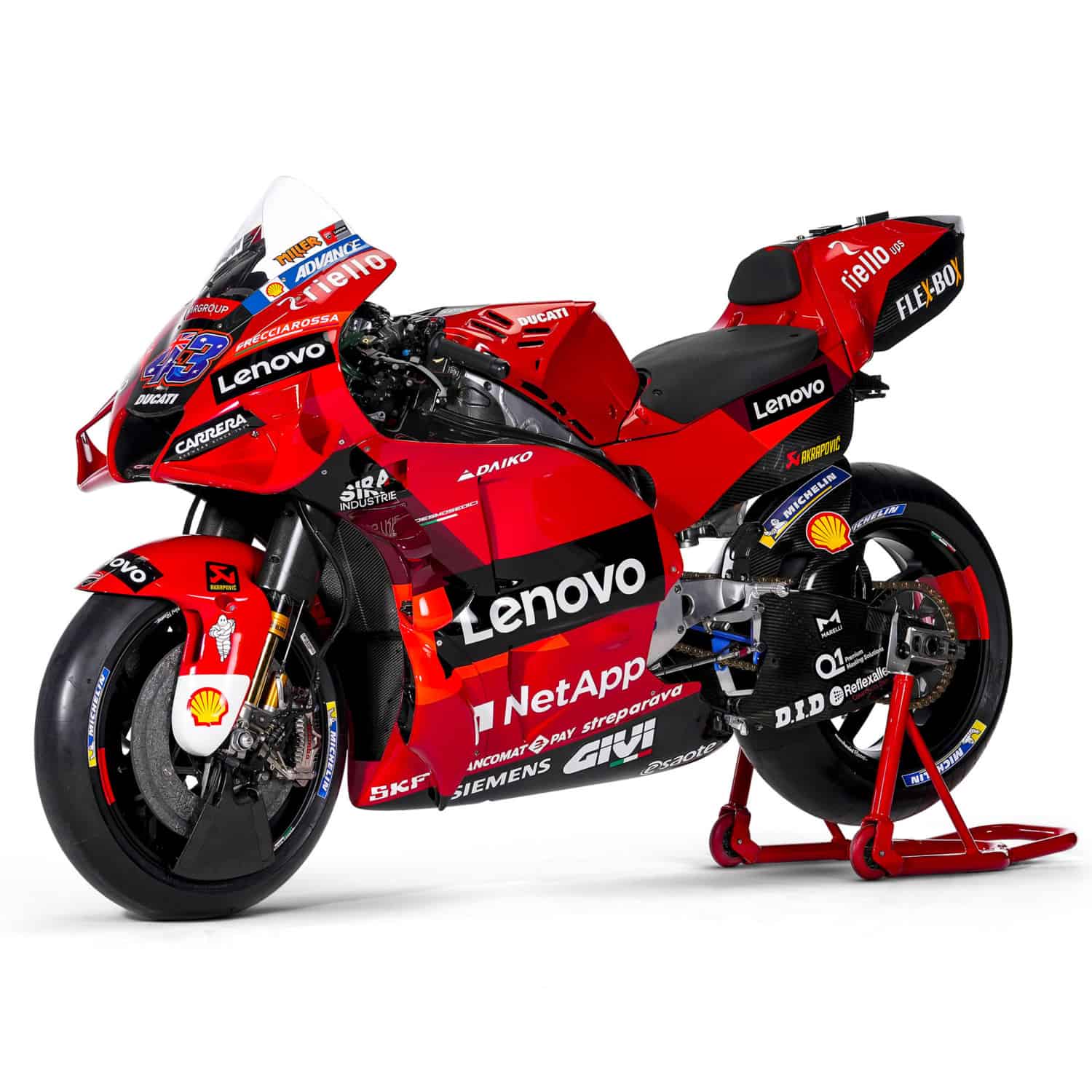 MotoGP: Se dagens Ducati Lenovo Team præsentation.