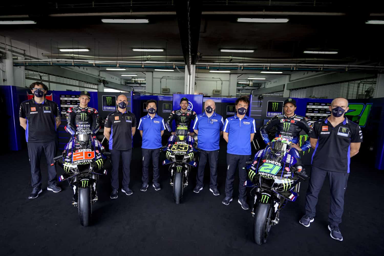 Yamaha 2022 MotoGP team præsenteret i dag