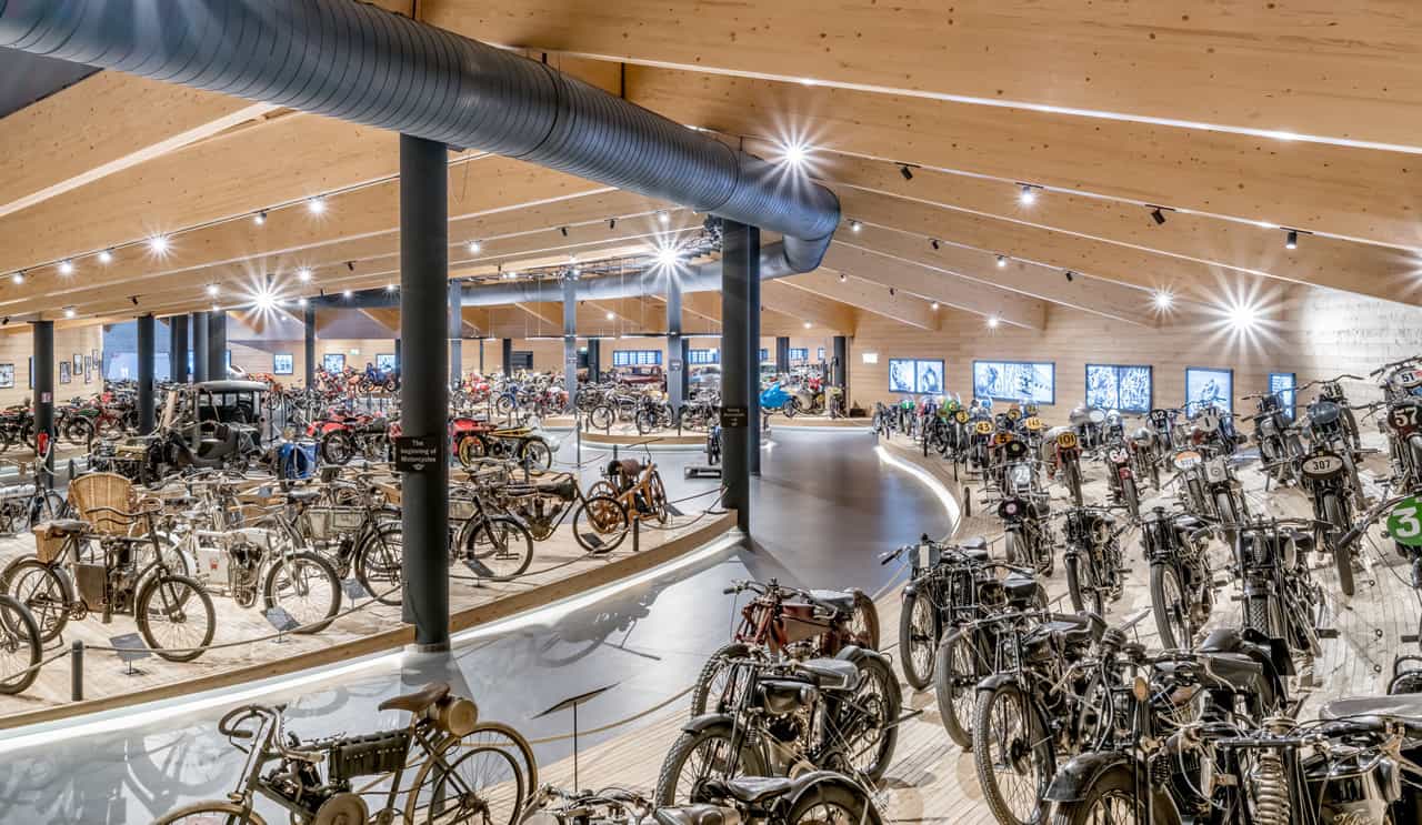 Europas højest beliggende motorcykelmuseum genåbner