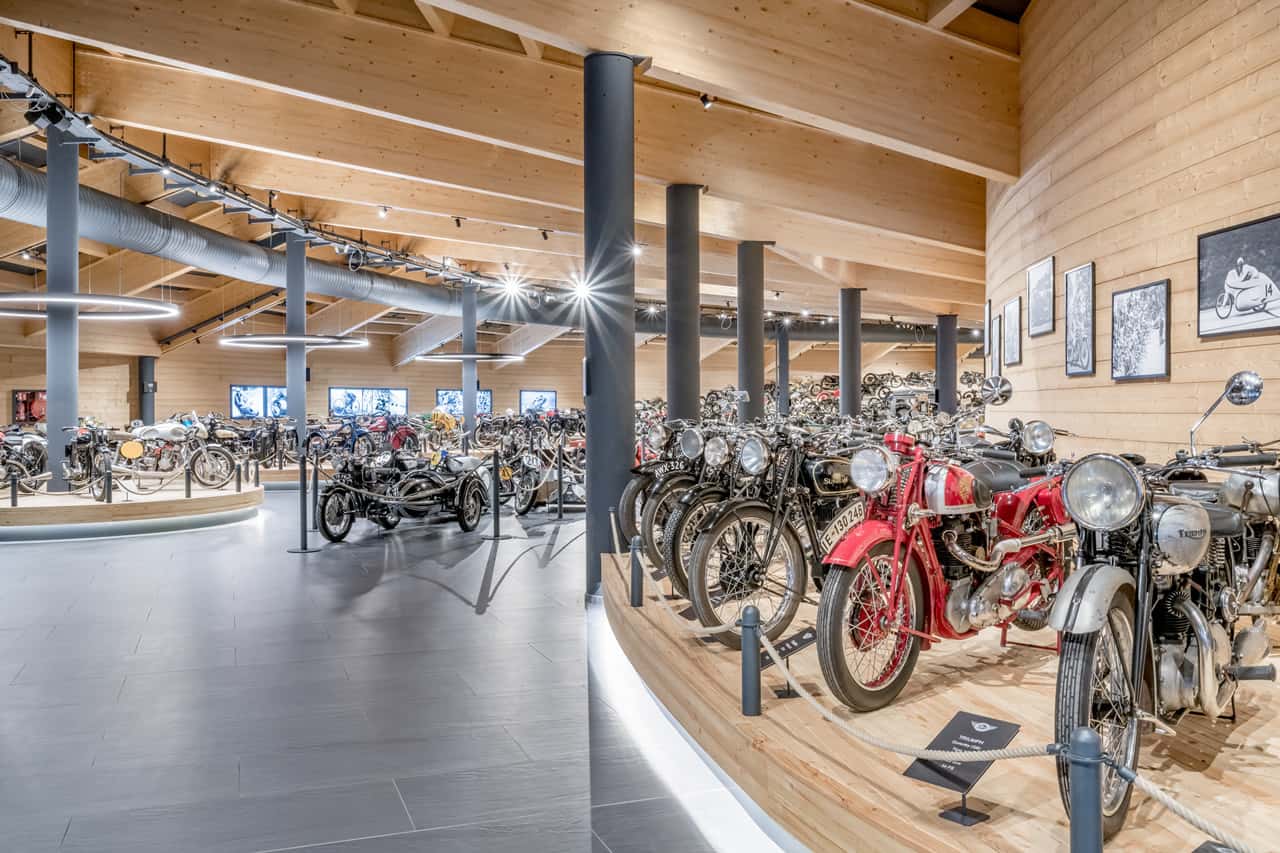 Europas højest beliggende motorcykelmuseum genåbner