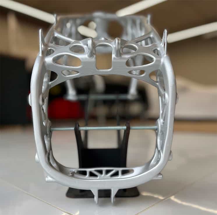 3D printet stel i stål kan revolutionere motorcykelindustrien