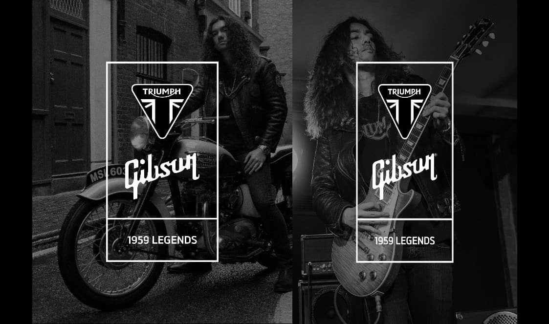 Triumph slår nye toner an med Gibson