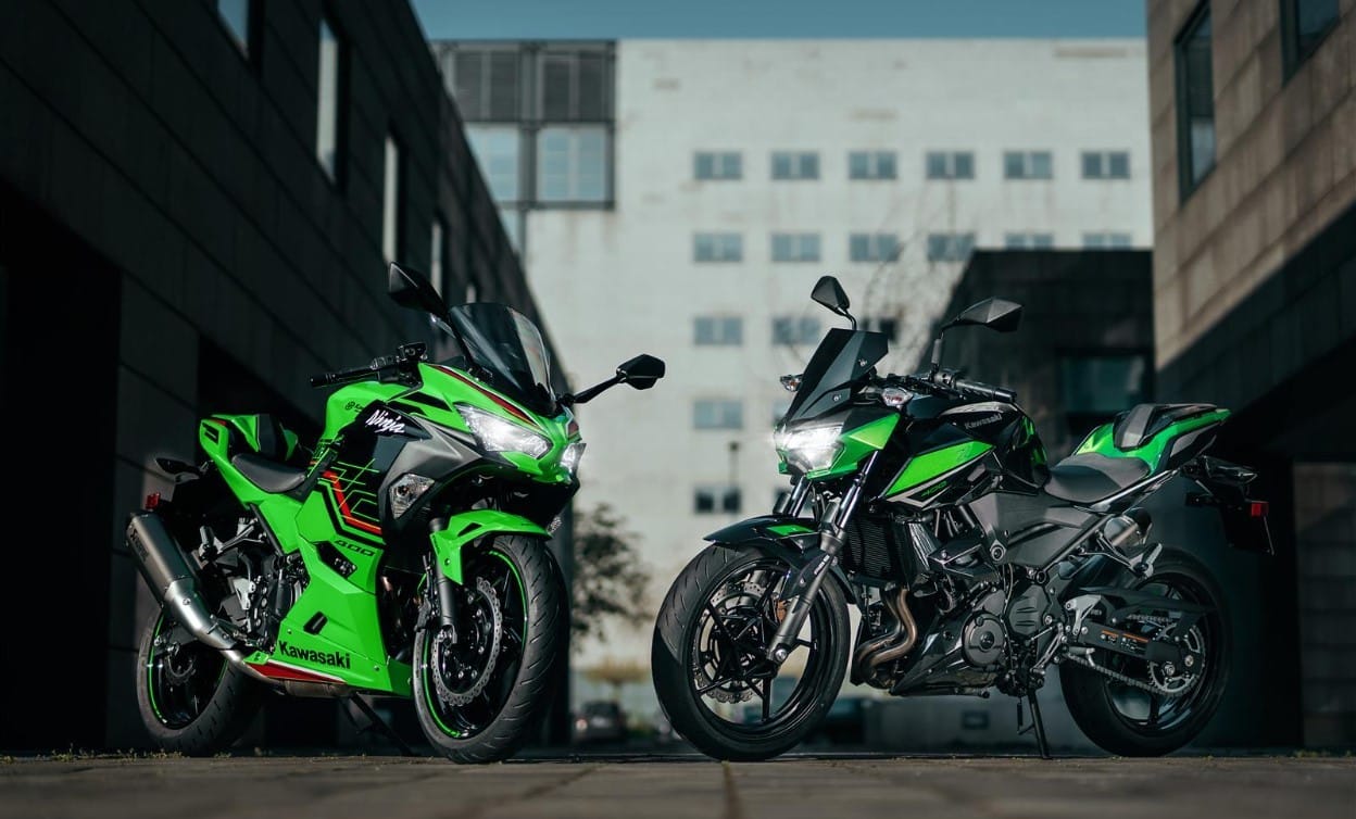 2023 Kawasaki Z400 og Ninja 400