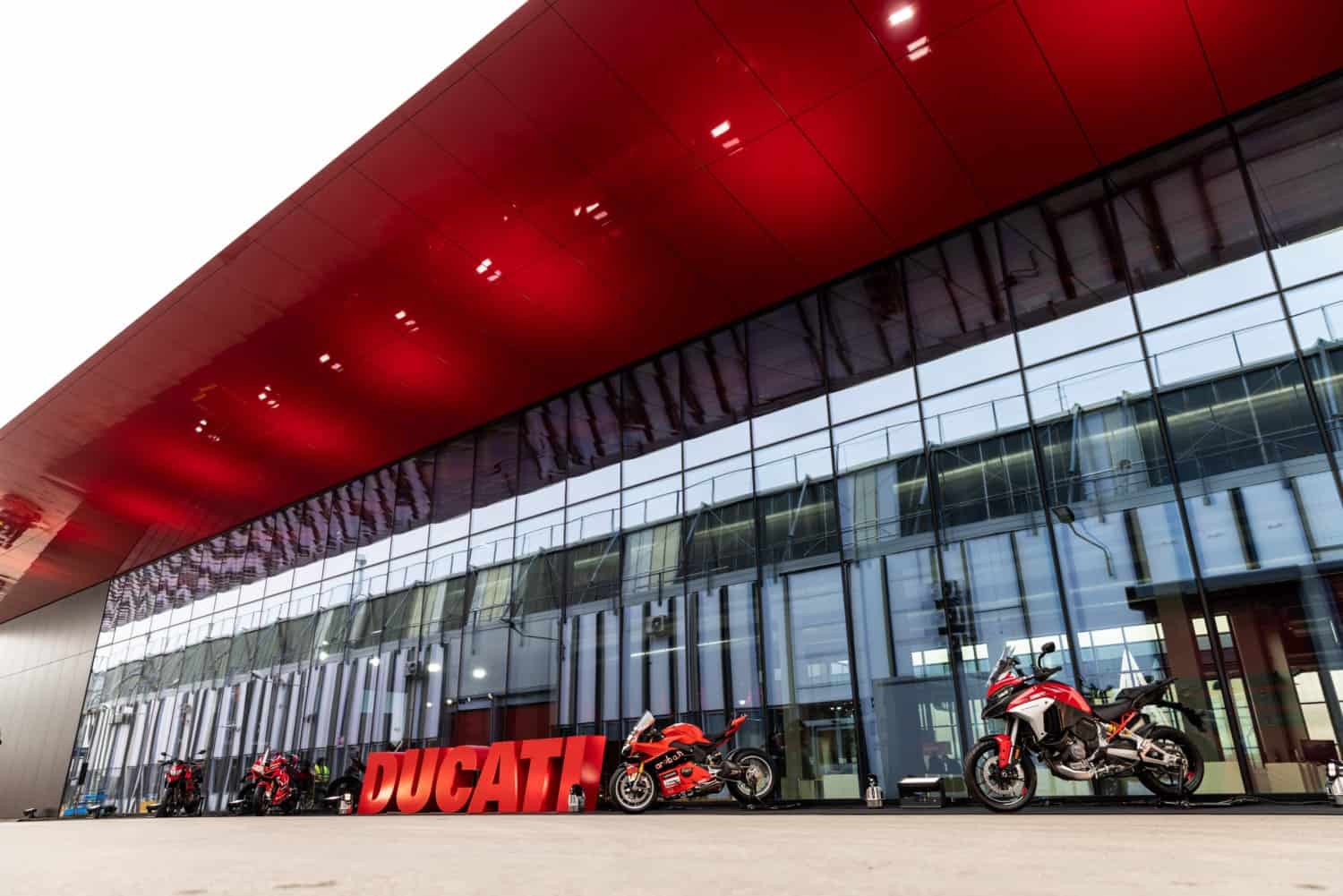 Ducati har indviet ny miljøvenlig tilbygning i Bologna