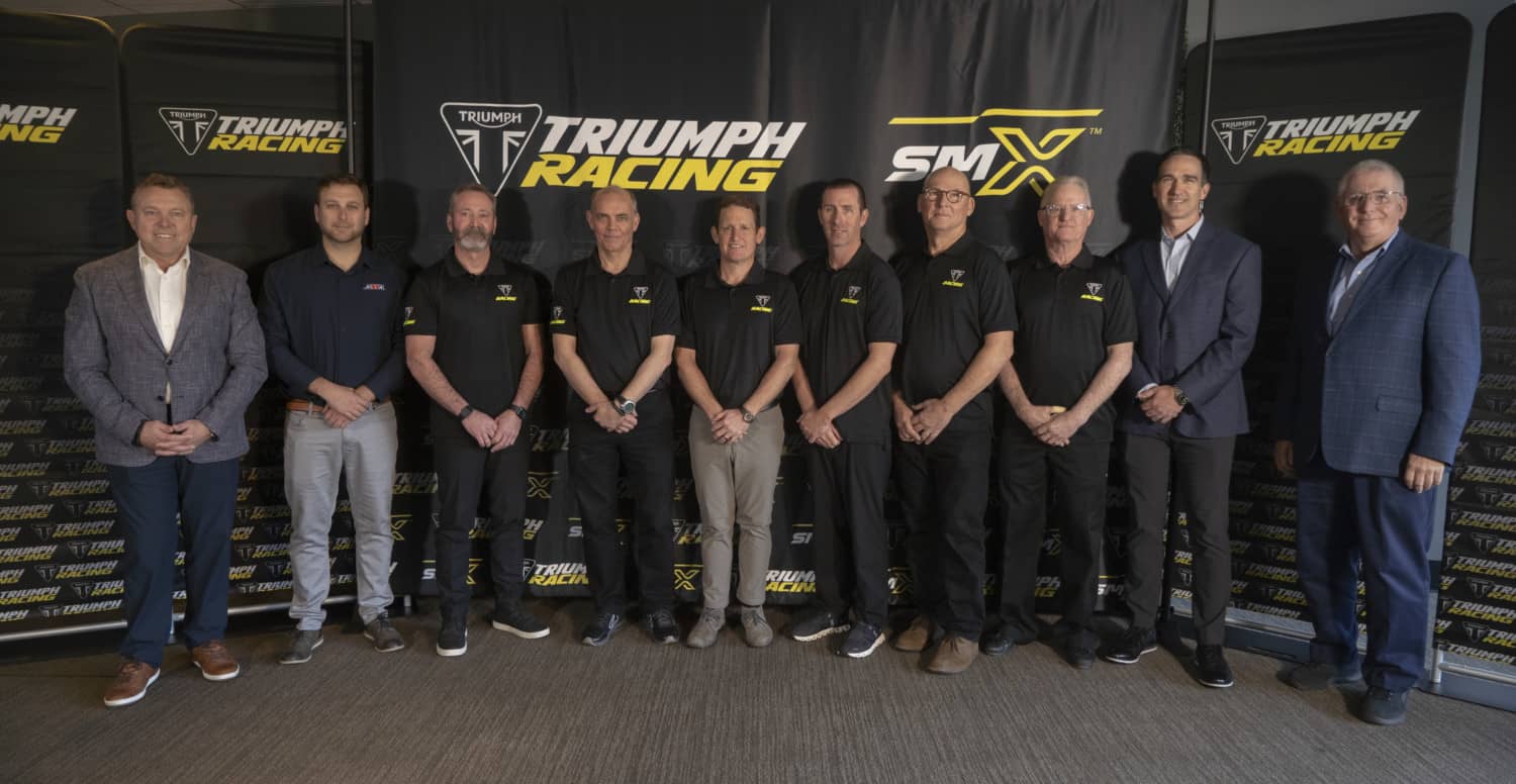 Triumph annoncerer deltagelse i Monster Energy AMA SuperMotocross