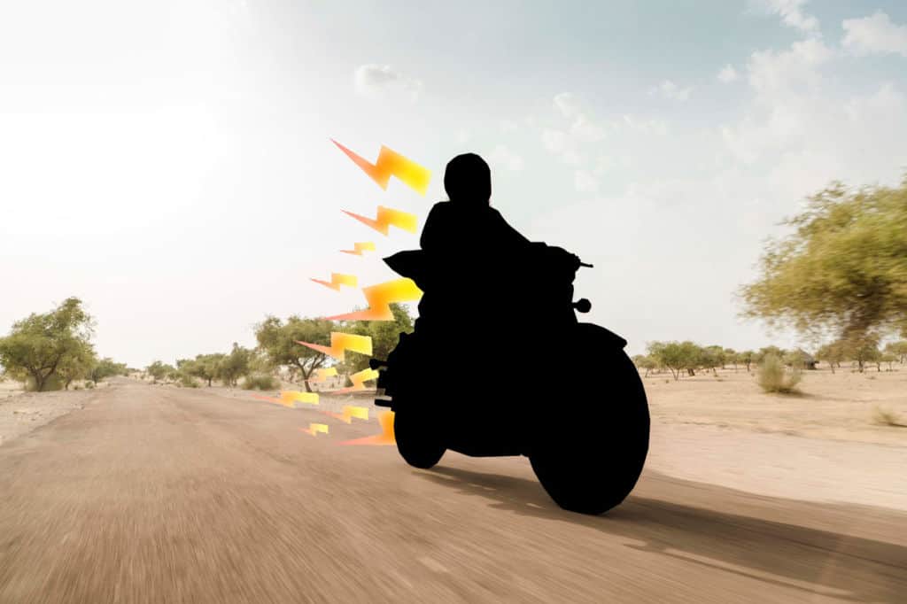 Første billede af elektrisk royal enfield