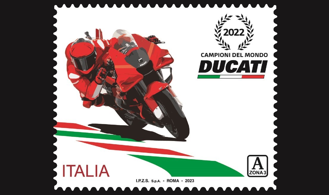 Ducati får sit eget nationale frimærke
