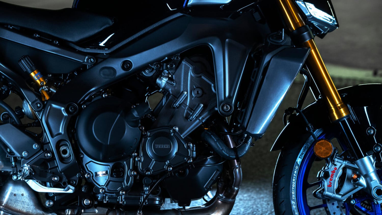 2024 Yamaha MT-09 SP: Raffineret mørke