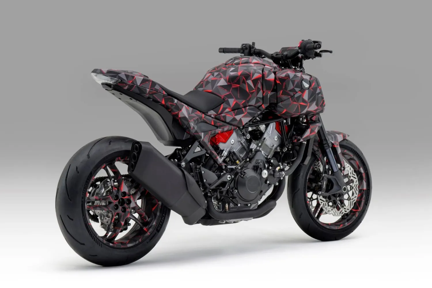 Honda V3R 900 E-Compressor Prototype vist på EICMA
