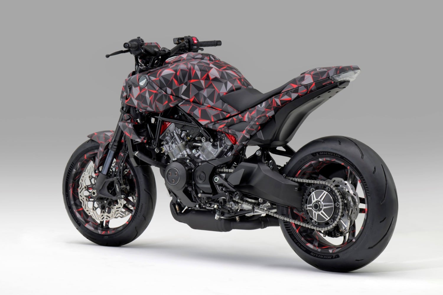 Honda V3R 900 E-Compressor Prototype vist på EICMA